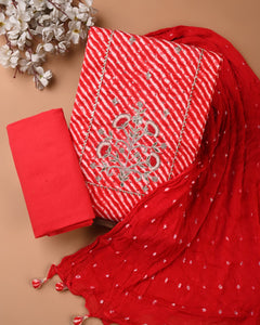 Gota Patti Work Cotton Suits