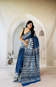 Cotton Mulmul Sarees