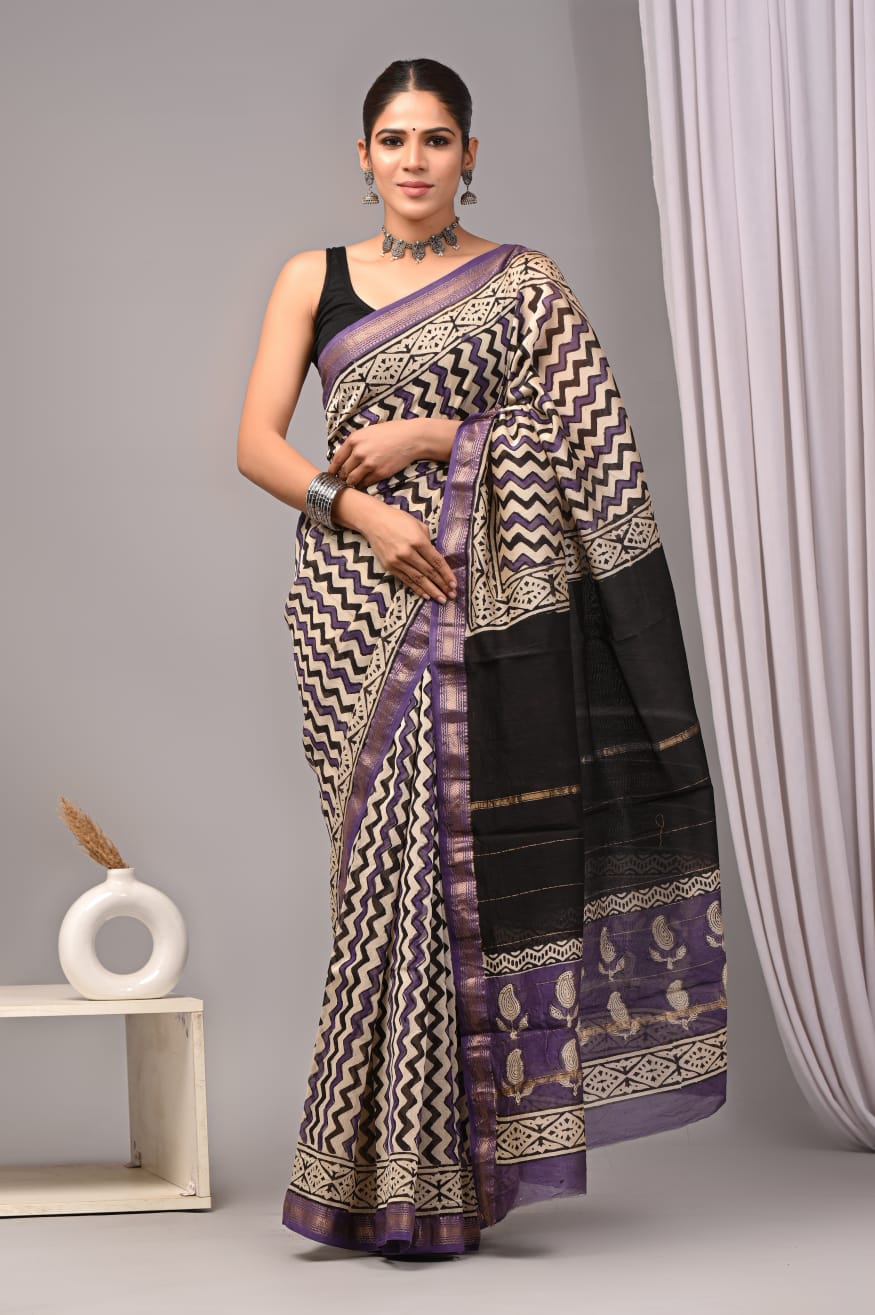 maheshwari cotton silk handloom saree