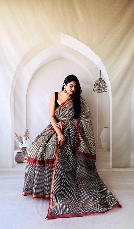 Soft Lightweight Kota Doria Saree