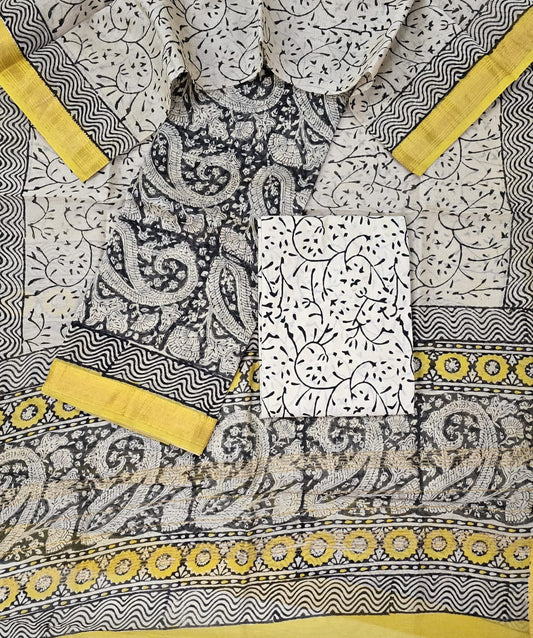 Designer Maheshwari Silk Suit with Festive Look