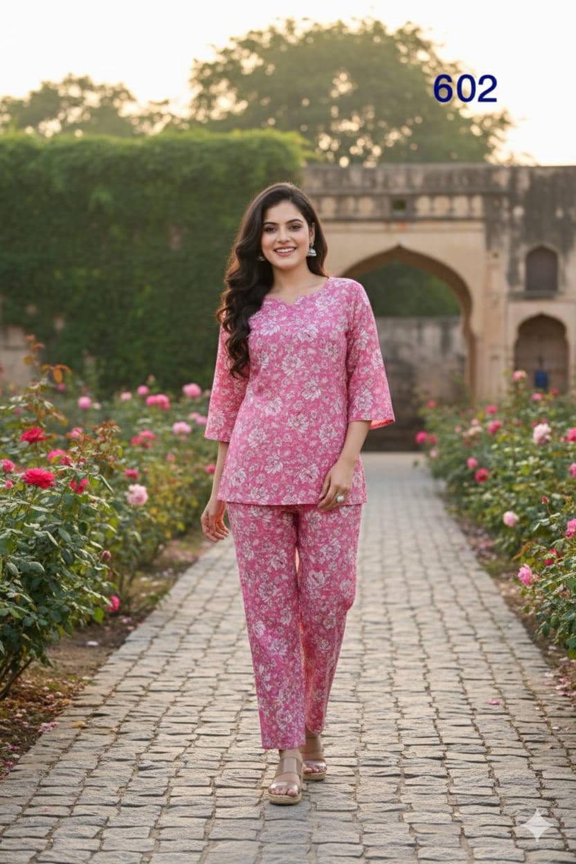 Beautiful Fully printed night dress