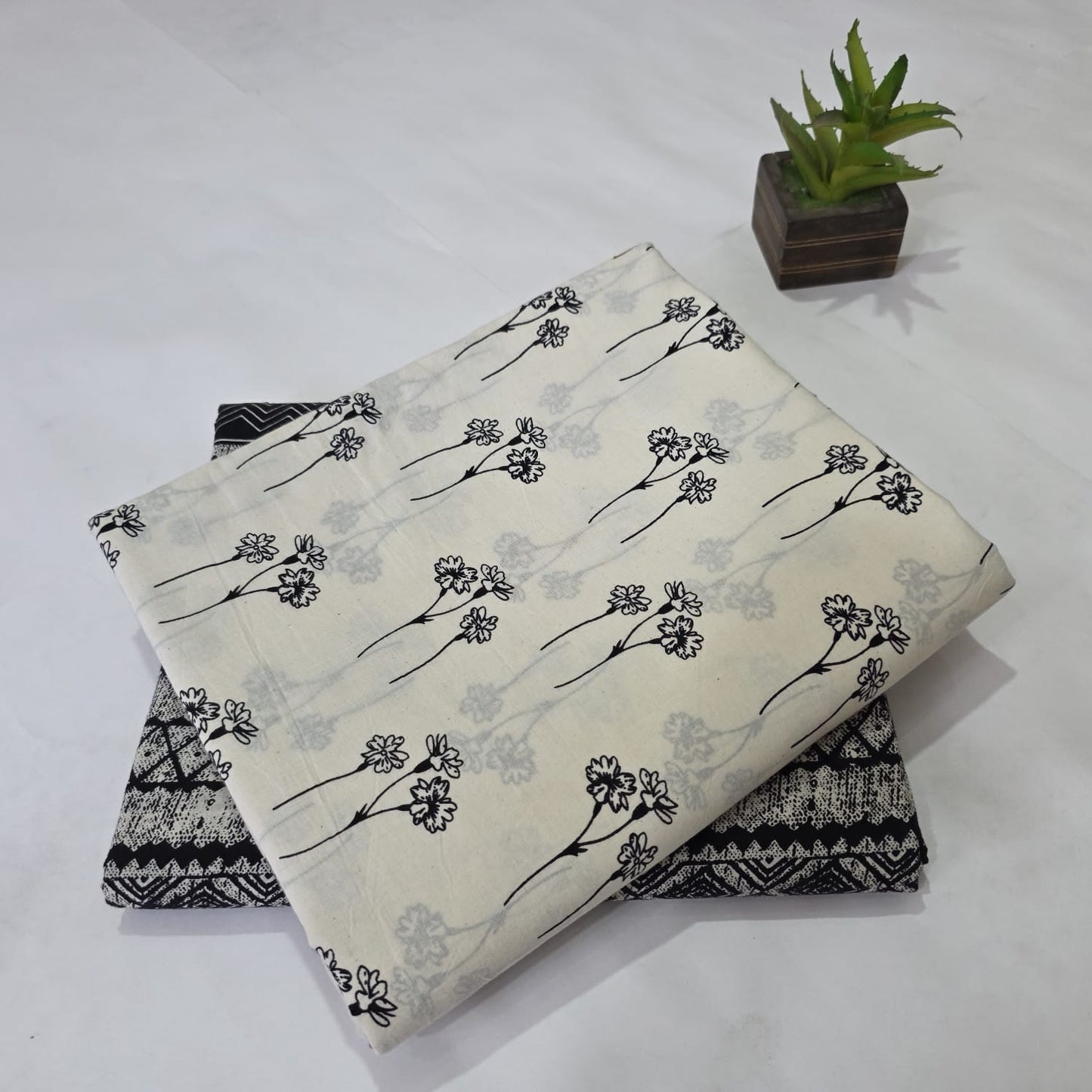 Exclusive Cotton Kantha Print Combo Suit Set