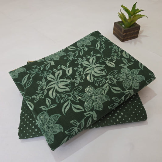 Cotton Cambric Mix Match Combo Suit for Women