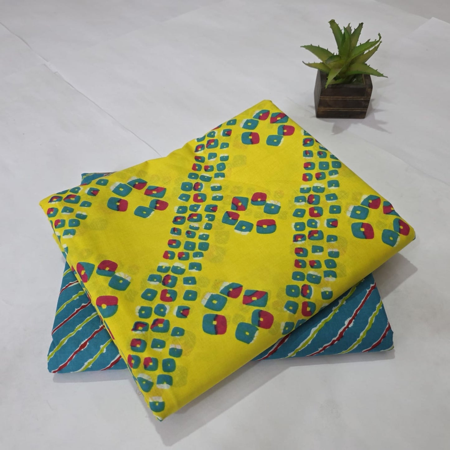 Summer Special Cotton Printed Combo Suit Set