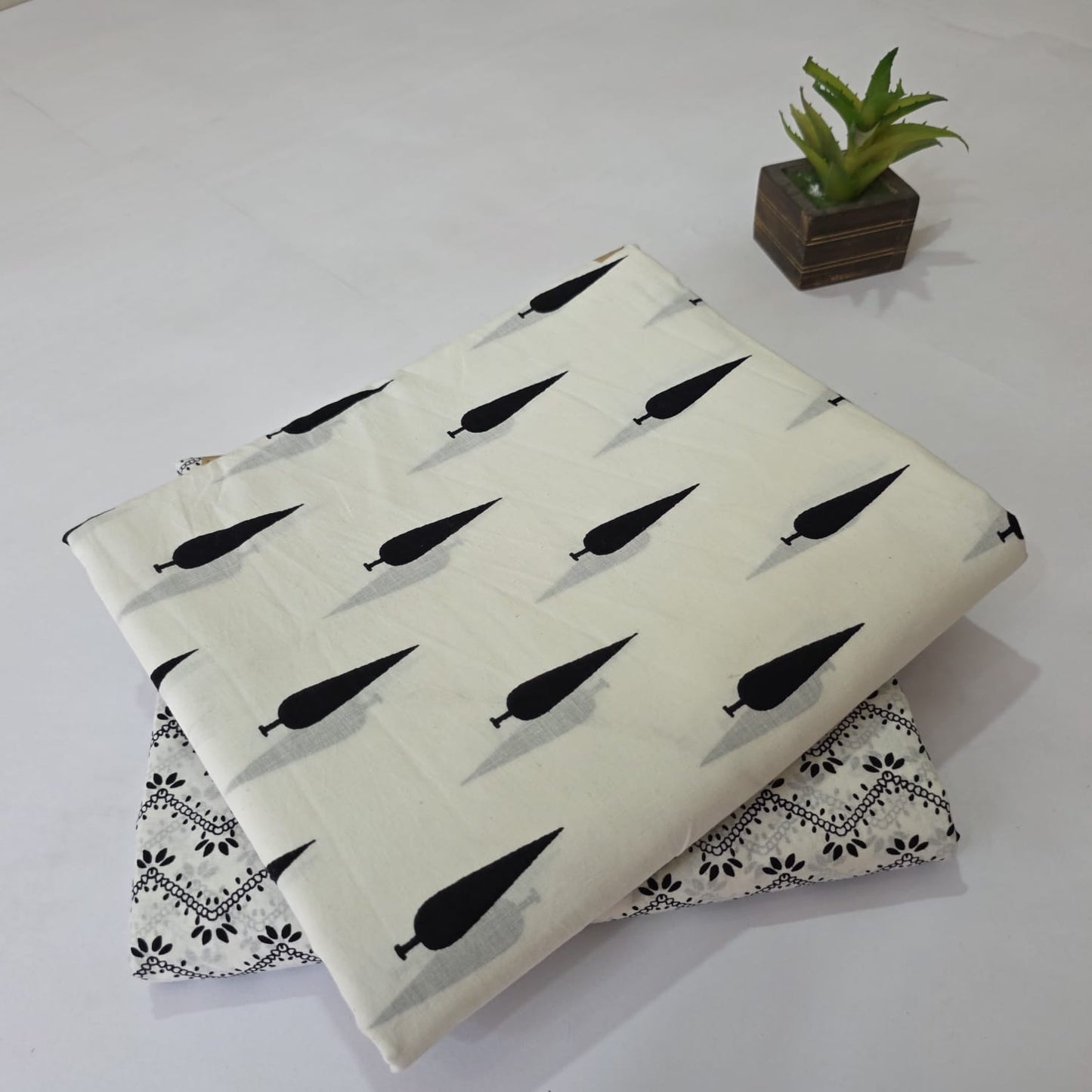 Soft Cotton Kantha Print Combo Suit for Women