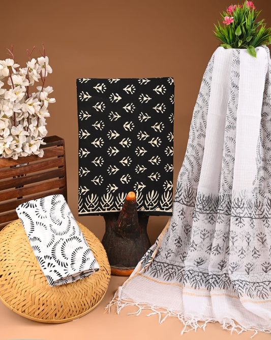 Best Black Cotton Suits – Elegant, Comfortable & Perfect for Any Occasion