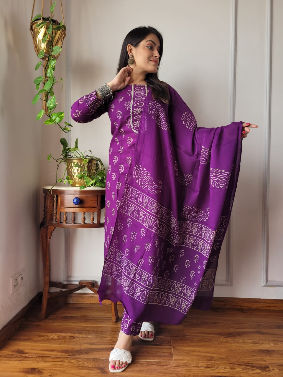 READY MADE COTTON SUIT