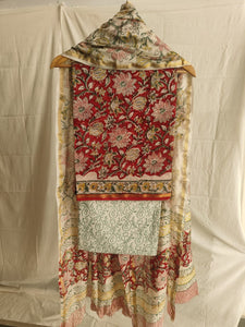 Chanderi Silk Suit Dress Material