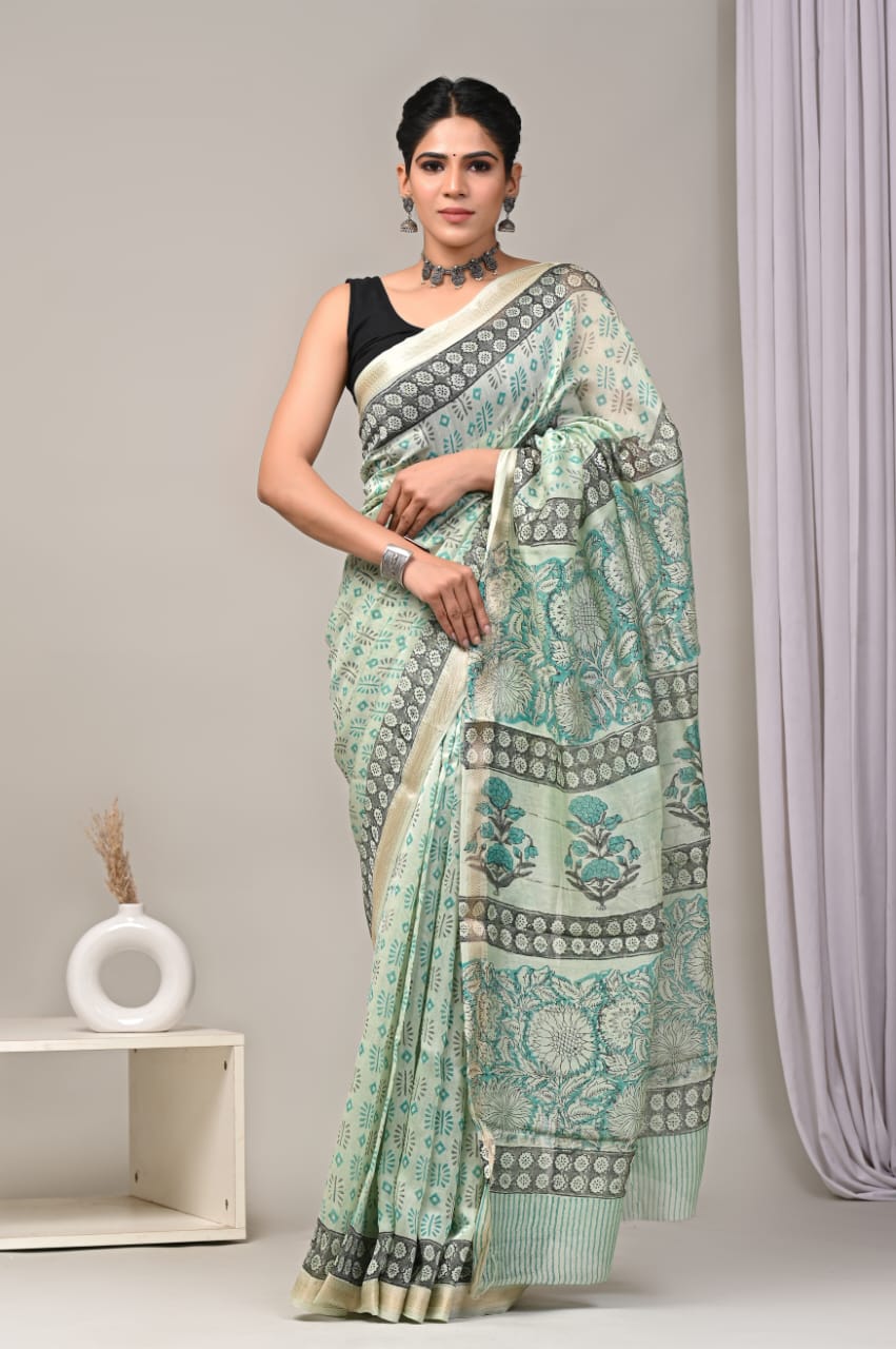 maheshwari cotton silk saree