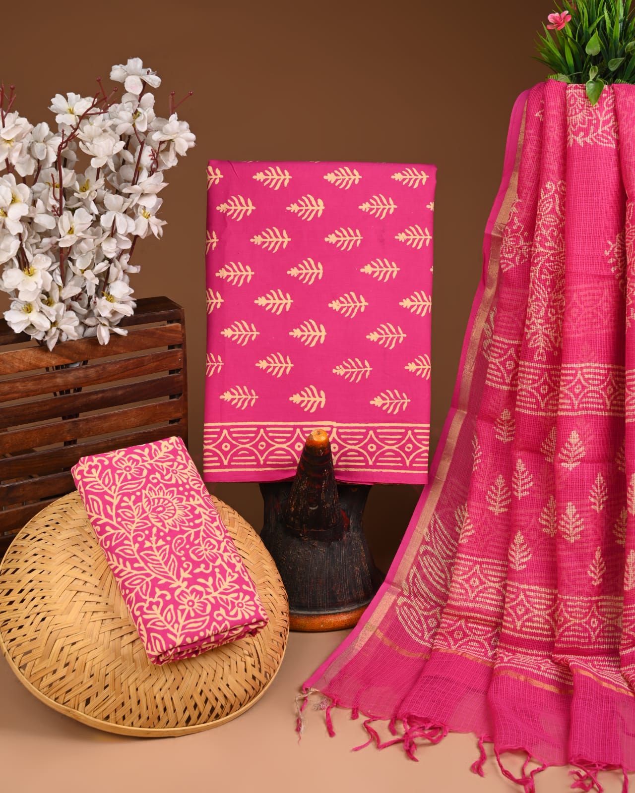 Best Pink Cotton Suits to Look Smart & Stylish – Shop Online