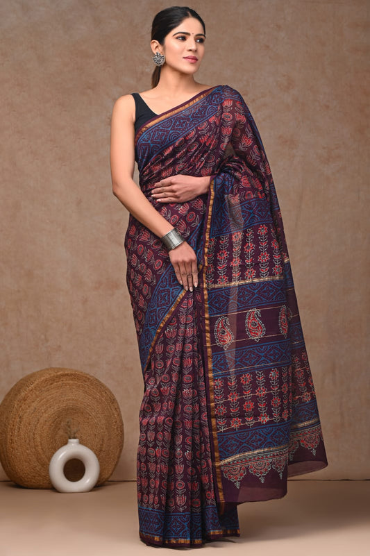 Luxury Chanderi Silk Saree