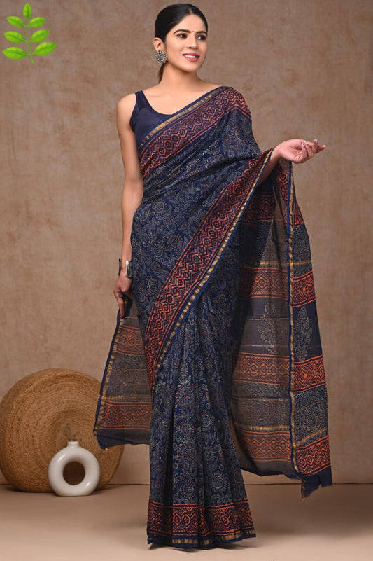 Fashionable Chanderi Silk Saree