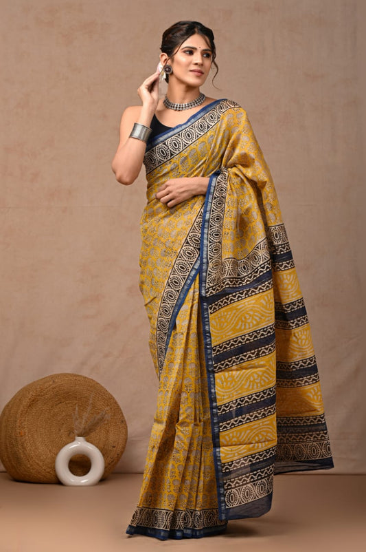 Gorgeous Chanderi Silk Saree