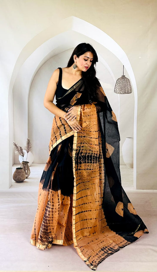 Pure Kota Doria Saree Trend