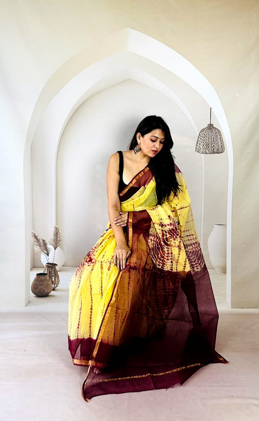 Soft Pure Kota Doria Saree