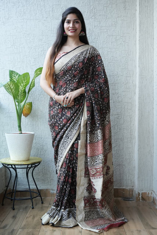 Festive Wear Chanderi Saree