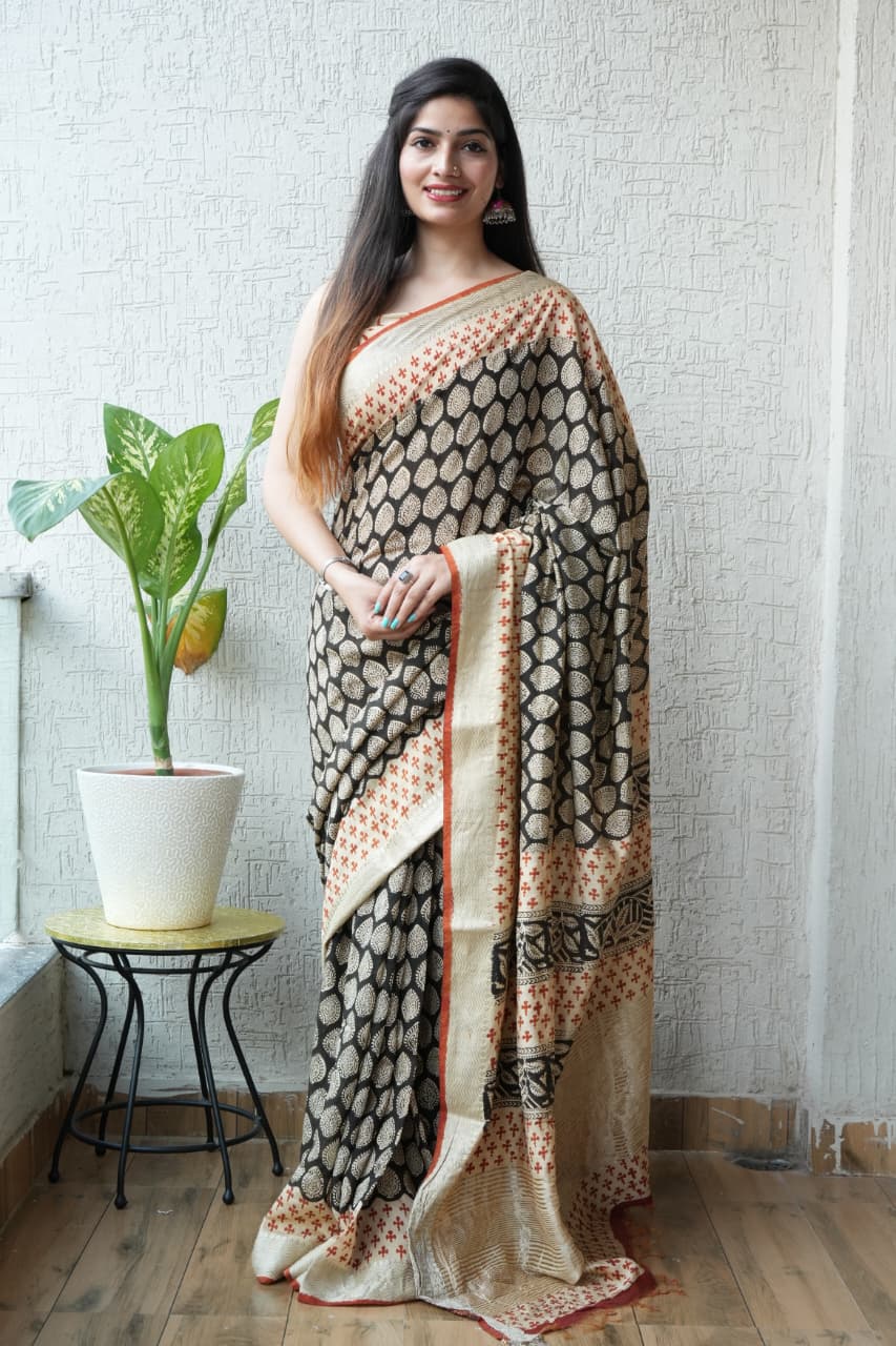 Designer Chanderi Saree for Women