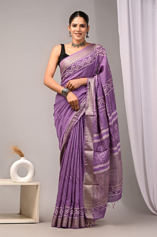 Soft Feel Chanderi Saree