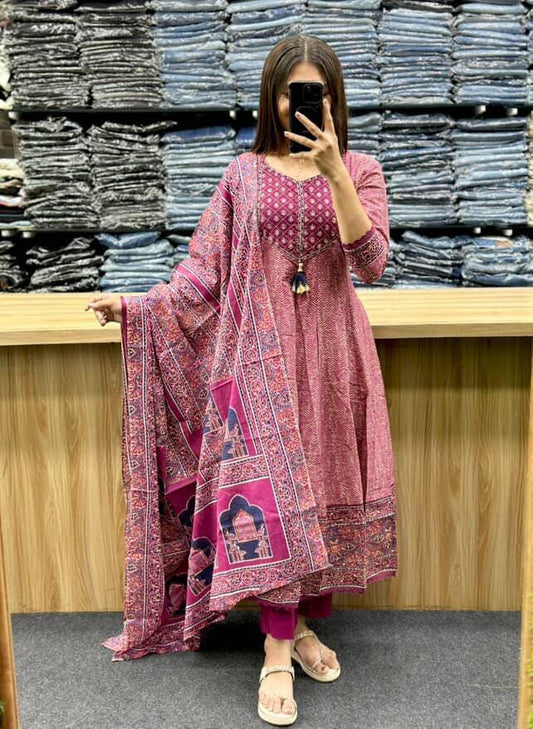 New anarkali suit buy online