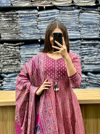 New anarkali suit buy online