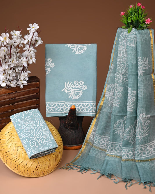 flower print kota doriya cotten suits buy online