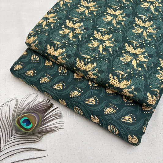 Trendy Printed Cotton Combo Suit for Women