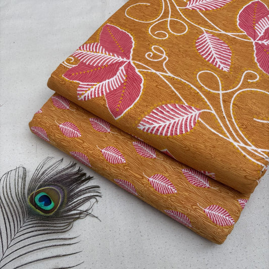 Traditional Handcrafted Cotton Print Combo Suit