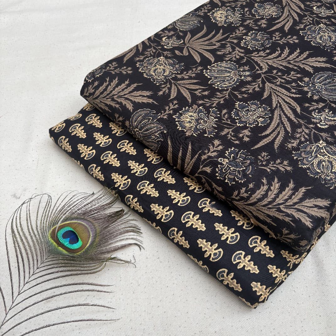 Soft Cotton Printed Combo Suit with Kurta Pajama
