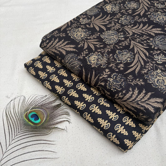 Soft Cotton Printed Combo Suit with Kurta Pajama