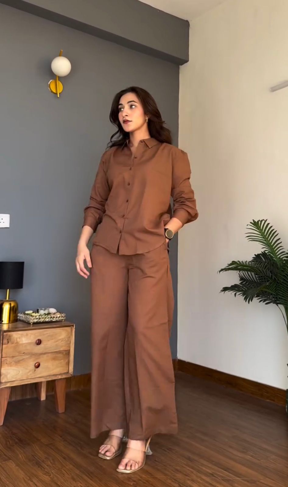 Classic Brown Co-Ord Set 🤎 | Comfortable Cotton | Daily Wear Outfit
