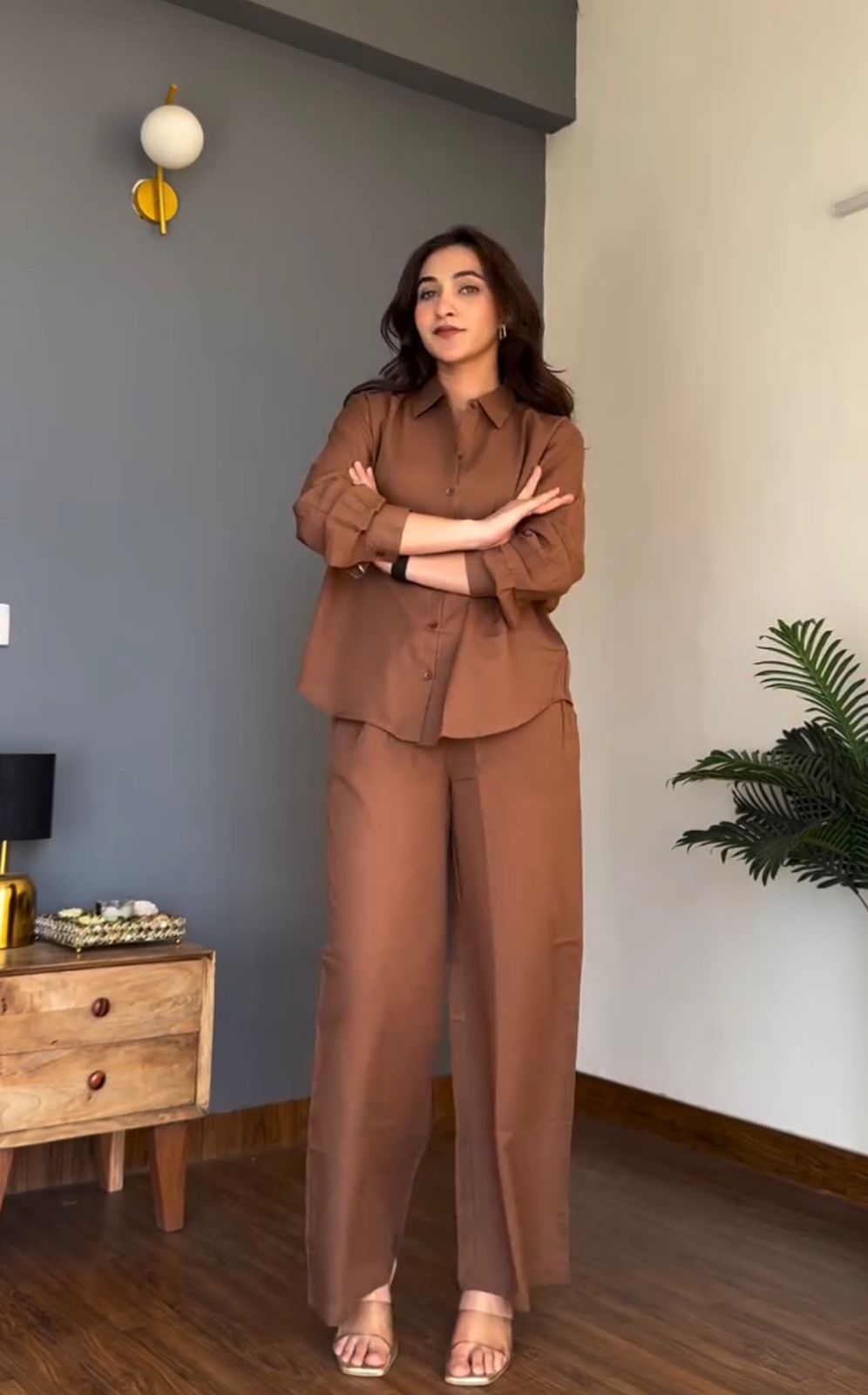 Classic Brown Co-Ord Set 🤎 | Comfortable Cotton | Daily Wear Outfit