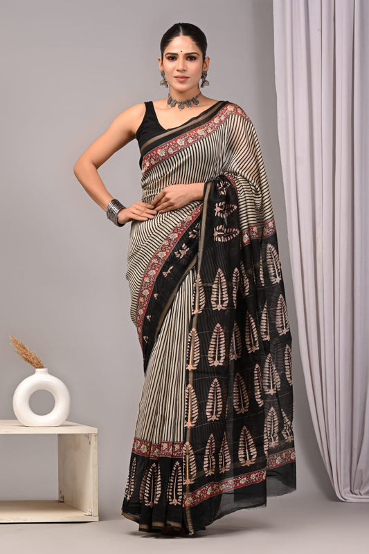 BUY Online Chanderi Silk Saree