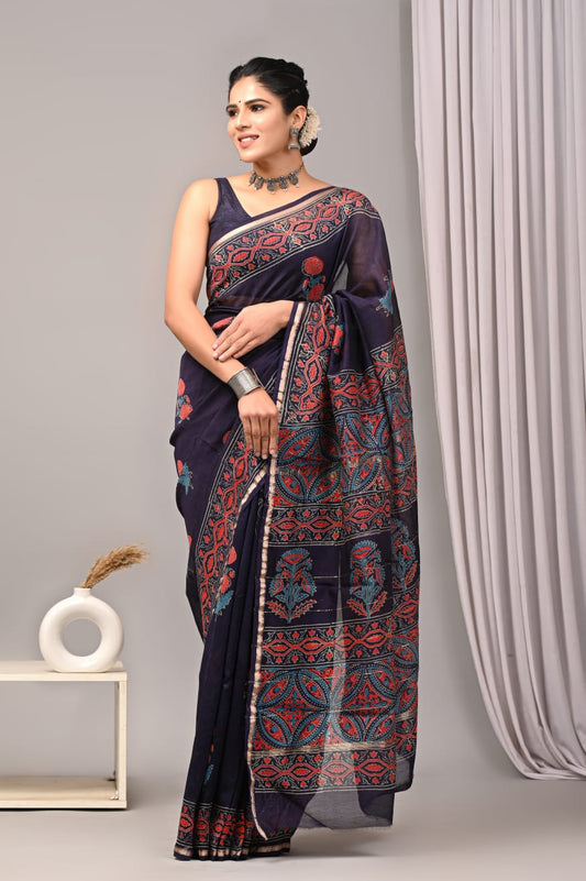 Festive Wear Chanderi Silk Saree