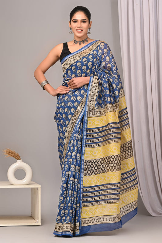Traditional Chanderi Silk Saree