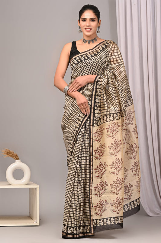 Lightweight Chanderi Silk Saree