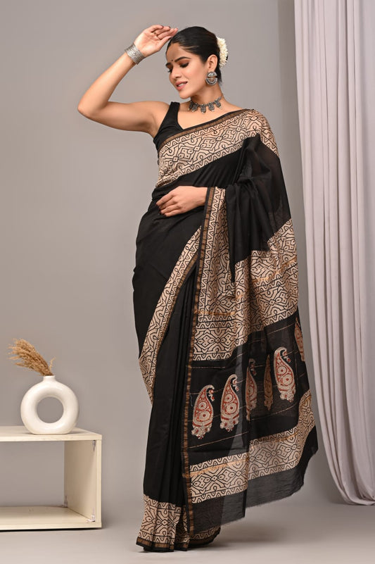 Classic Chanderi Silk Saree