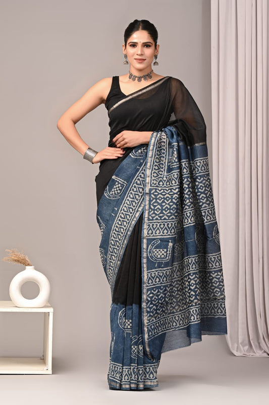 Exclusive Chanderi Silk Saree