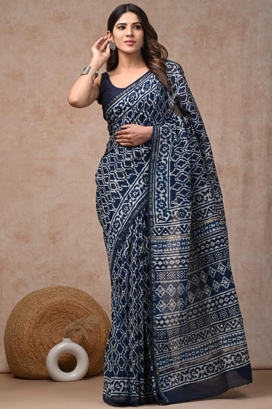 Heritage Chanderi Silk Saree