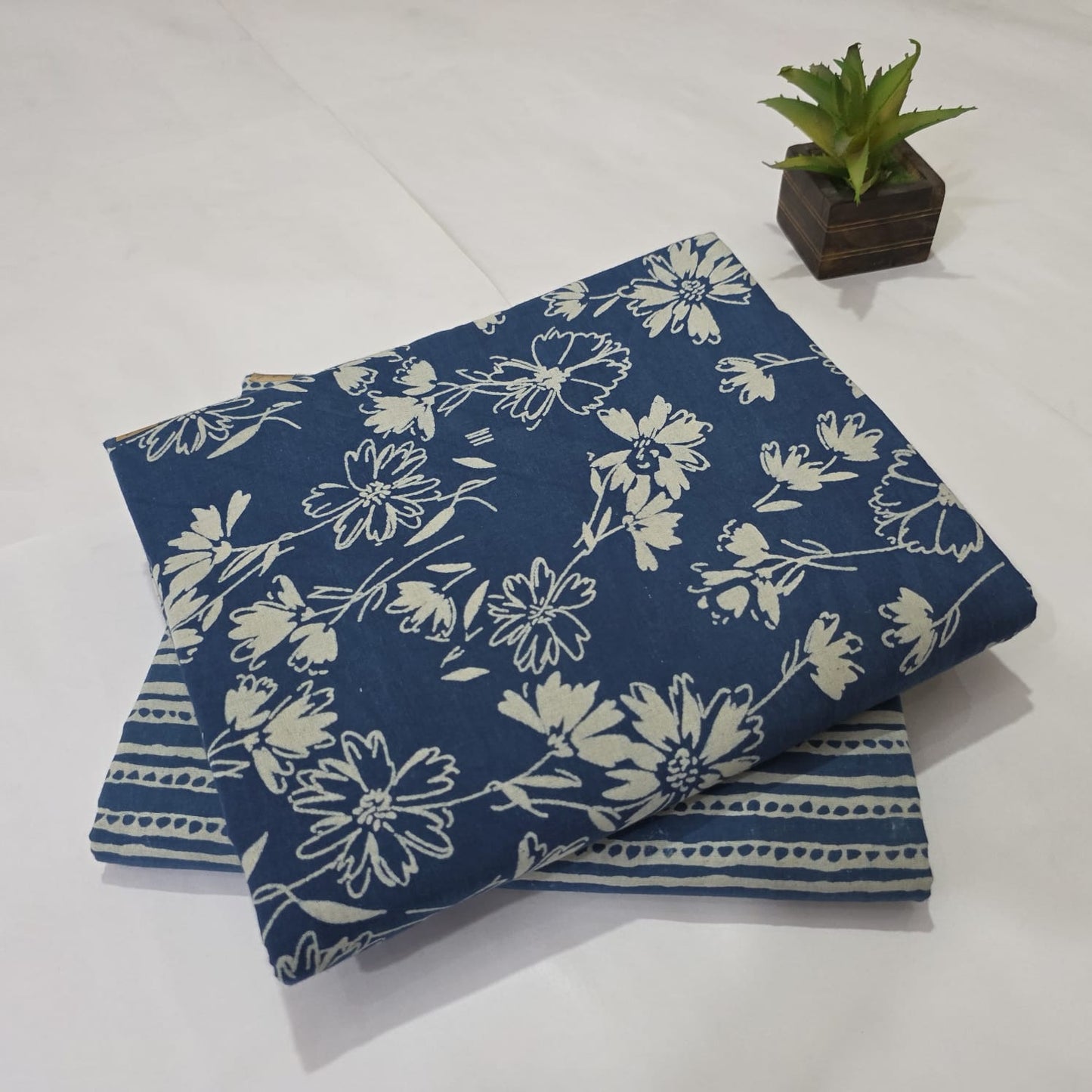 Soft Cotton Printed Combo Suit with Kurta Pajama