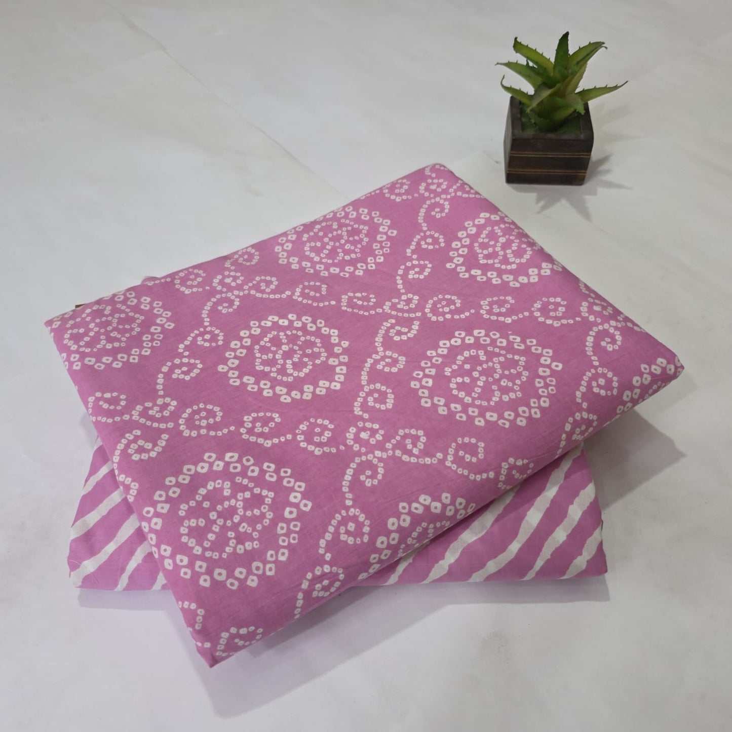 Elegant Printed Cotton Combo Suit for Summer