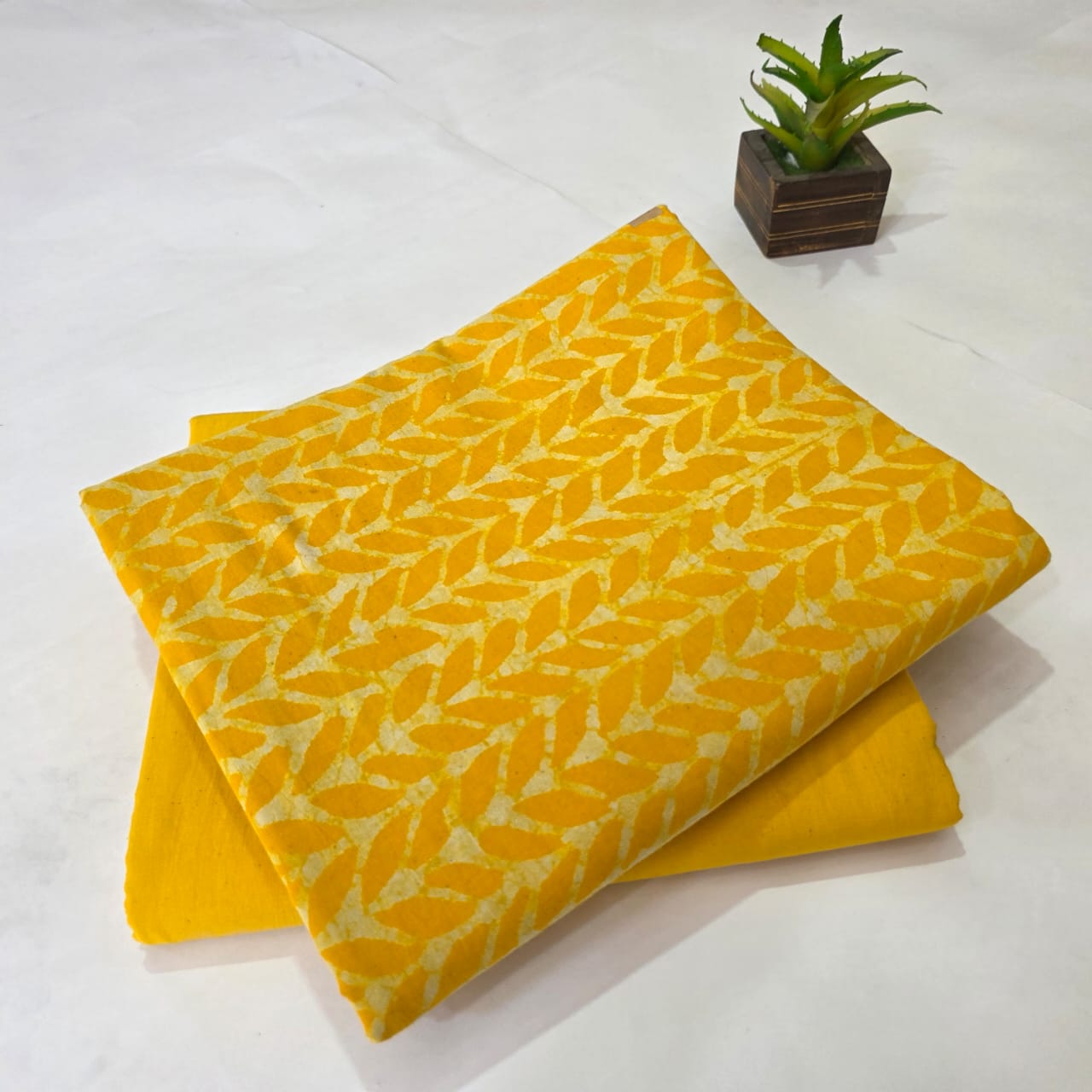 Beautiful Dabu and Bagru Cotton Combo Suit Set