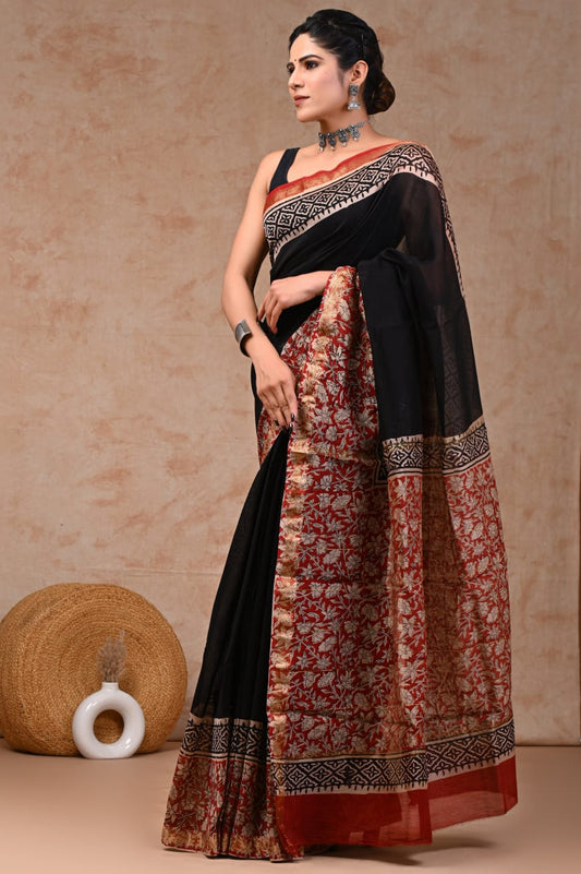 handloom maheshwari silk saree