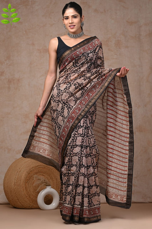 Maheswari silk sarees with blouse