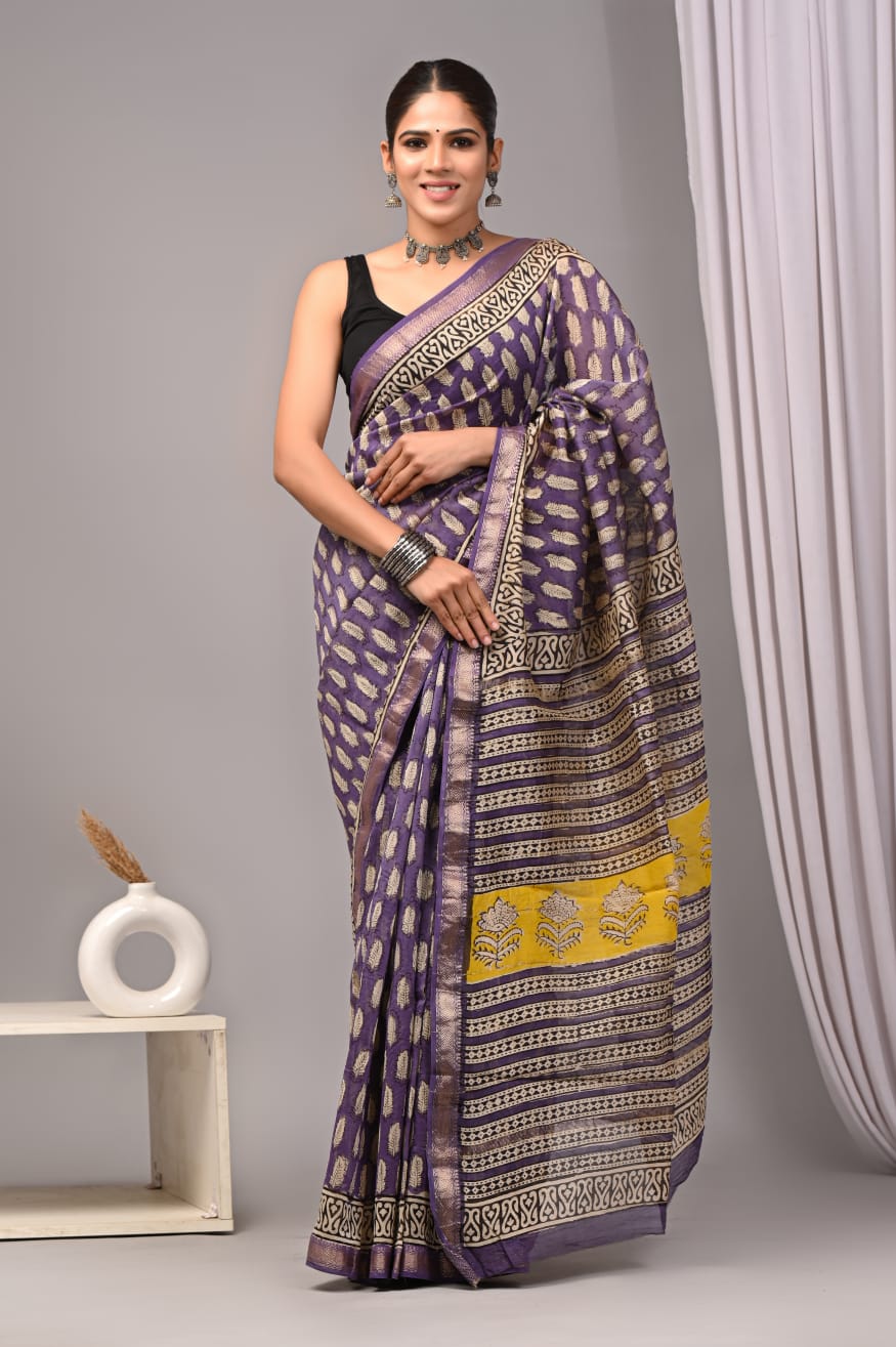 maheshwari cotton silk saree