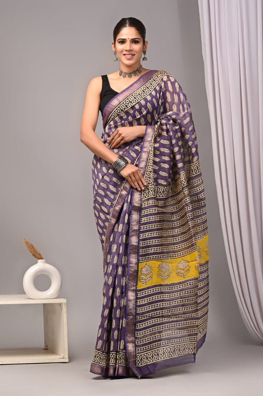maheshwari cotton silk saree