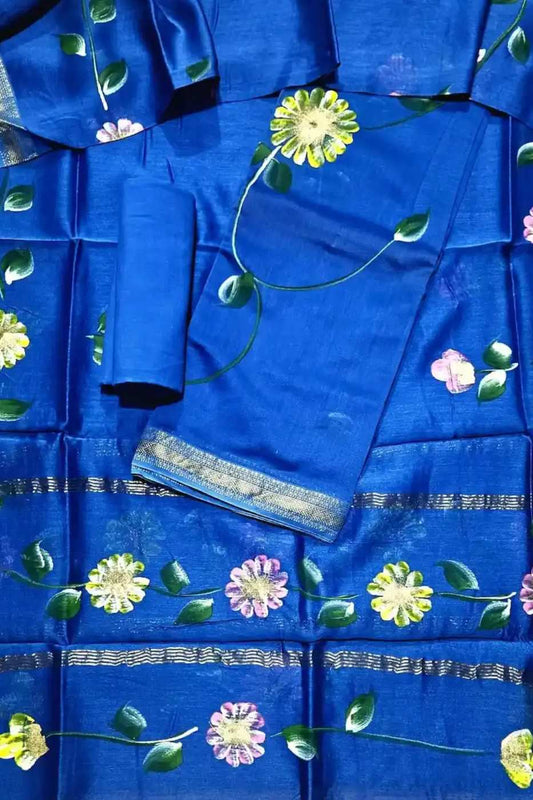 Party Perfect Maheshwari Silk Suit with Stylish Dupatta