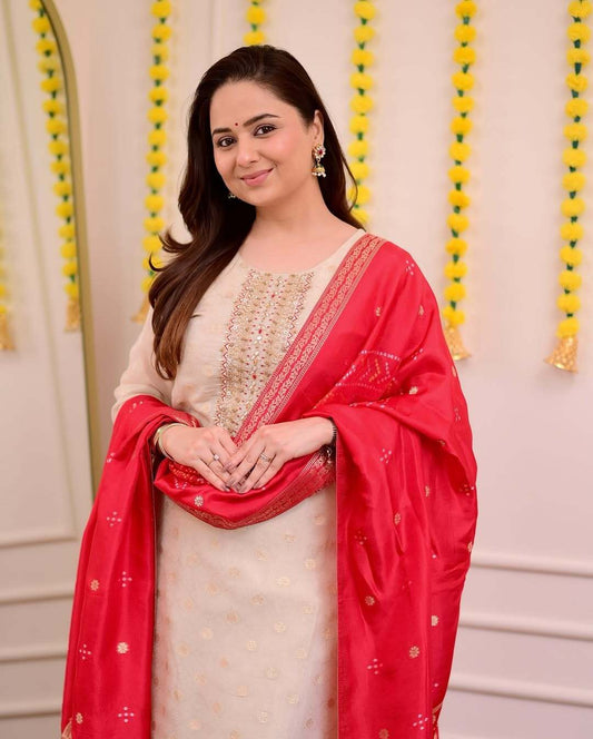 Pure Premium kurti Pant Soft Dupatta