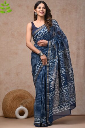 Stylish Maheswari Silk Saree