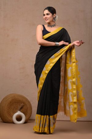 Traditional Maheswari Silk Saree